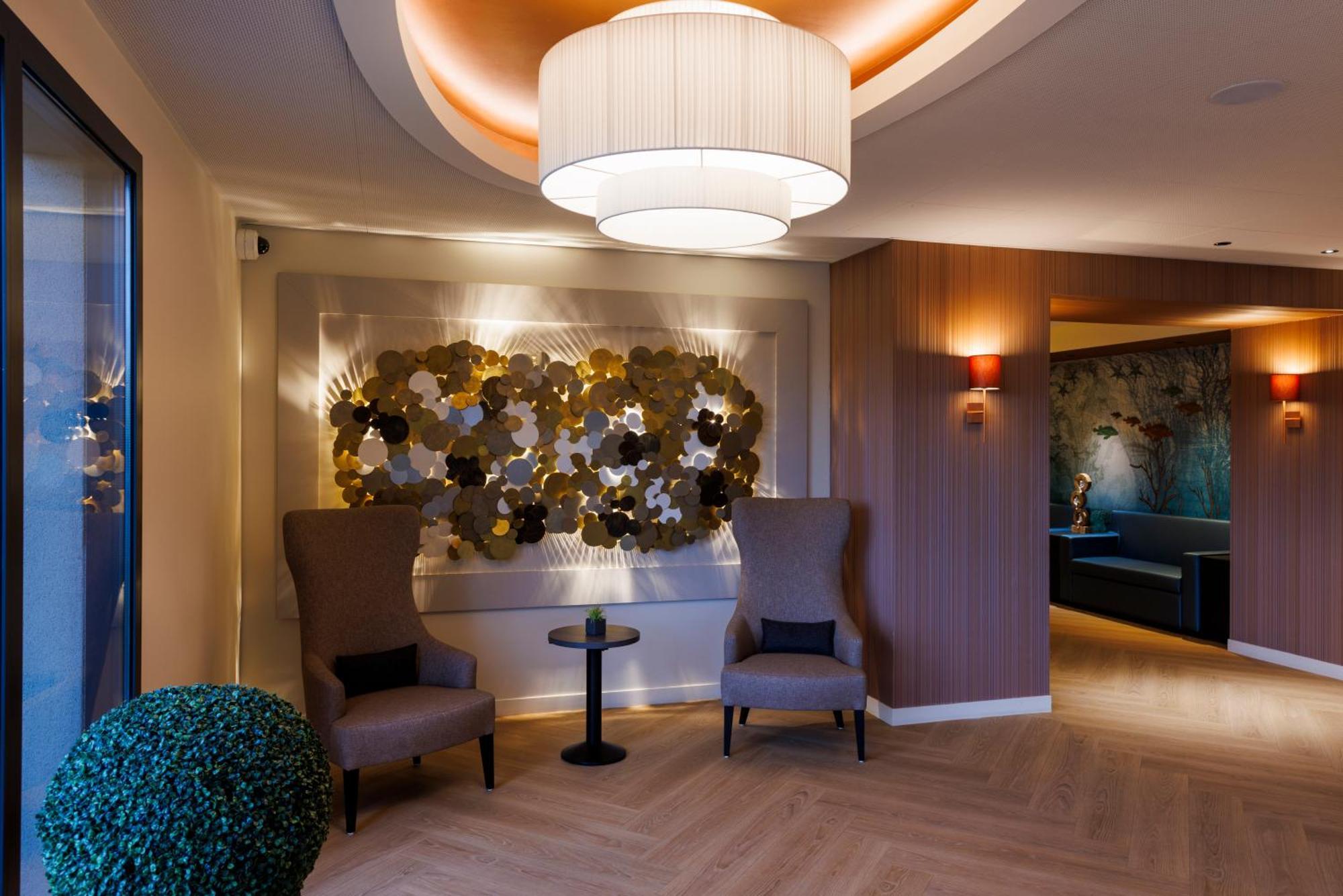 Les Boreales - Appart'Hotel & Restaurant Villers-sur-Mer Exterior foto